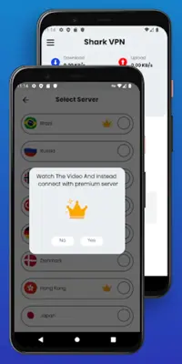 Shark VPN android App screenshot 0