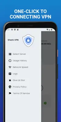 Shark VPN android App screenshot 2